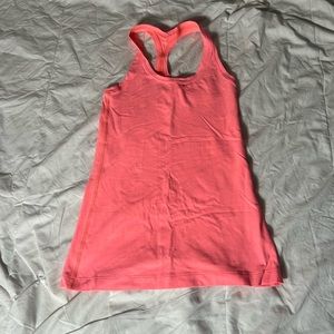Size 2 Lululemon Neon Orange Tank